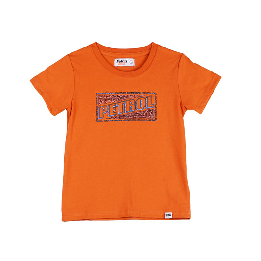 Petrol Basic Tees for Kids Regular Fitting Toddler Kids T-Shirt 156876-U (Mango)