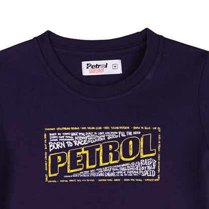 Petrol Basic Tees for Kids Regular Fitting Toddler Kids T-Shirt Trendy fashion Casual Top 156876-U (Navy)