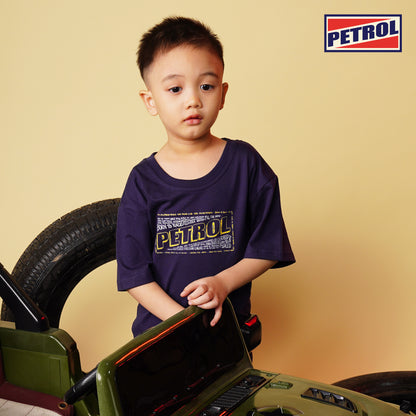 Petrol Basic Tees for Kids Regular Fitting Toddler Kids T-Shirt Trendy fashion Casual Top 156876-U (Navy)