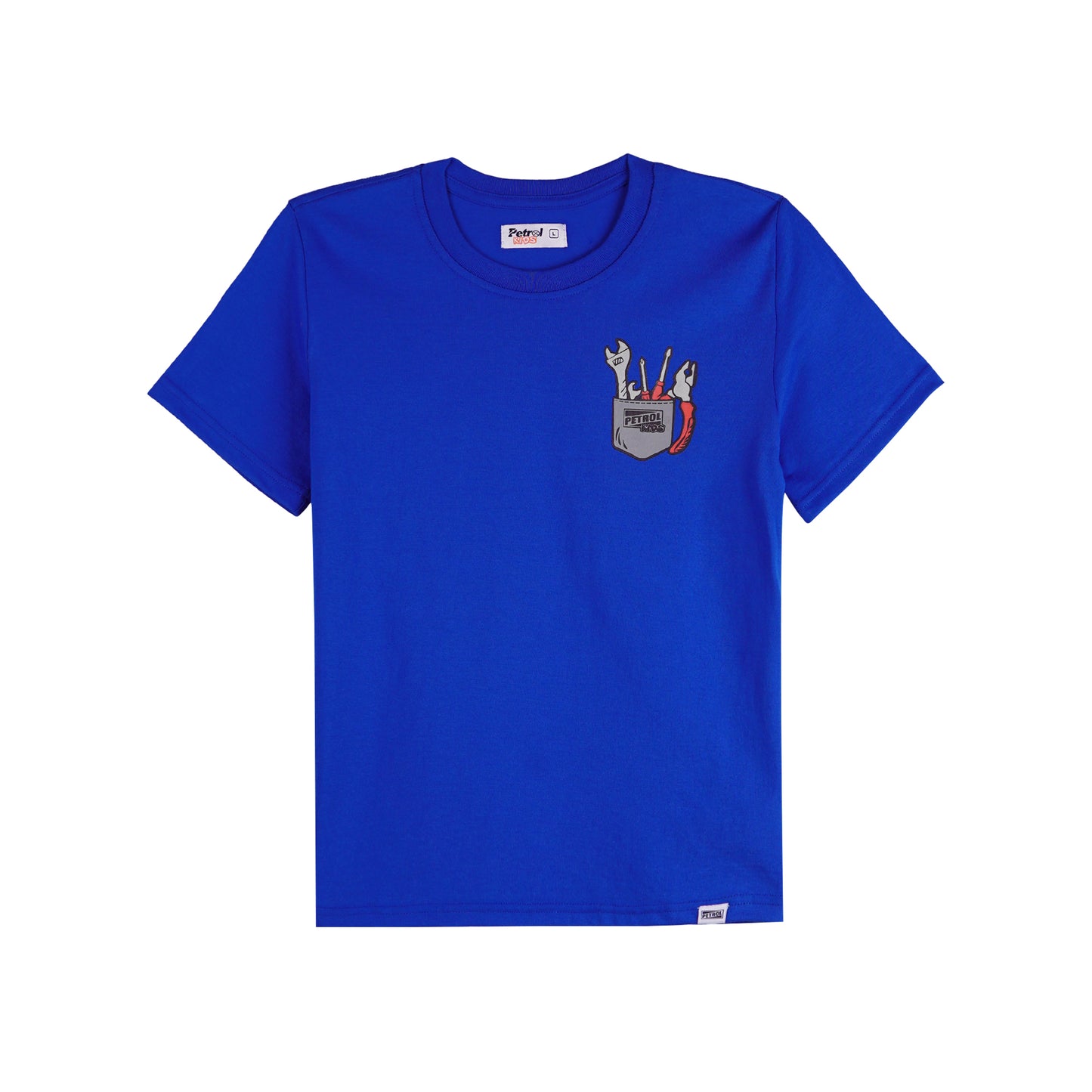 Petrol Basic Tees for Kids Regular Fitting Toddler Kids T-Shirt Trendy fashion Casual Top 156936-U (True Blue)