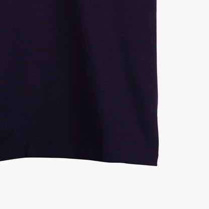 RRJ Basic Collared for Men Semi Body Fit Missed Lycra Fabric Trendy Fashion Casual Top 147931 (Navy)