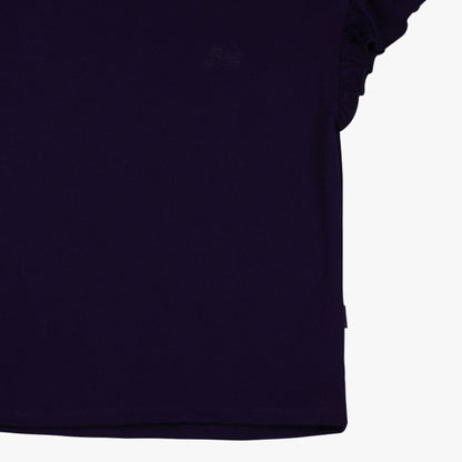 Petrol Ladies Basic Tees Boxy Fitting CVC Jersey Fabric Trendy Fashion Casual Top 156854 (Peacoat)
