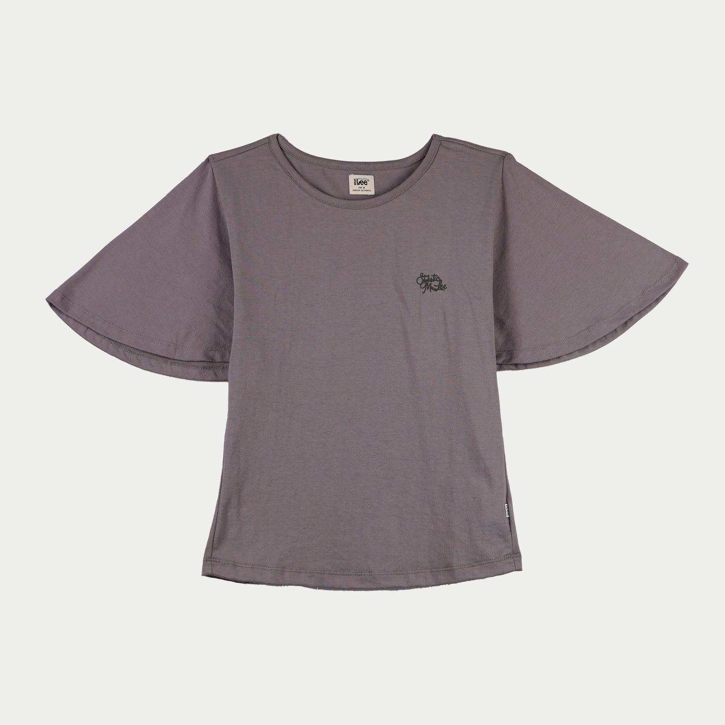 Stylistic Mr. Lee Ladies Basic Tees Boxy Fit 151504 (Gray)