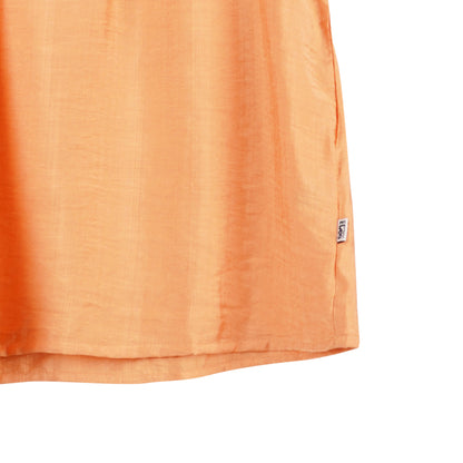 Stylistic Mr. Lee Ladies Basic Woven Shirts Boxy Fit 153124 (Orange)