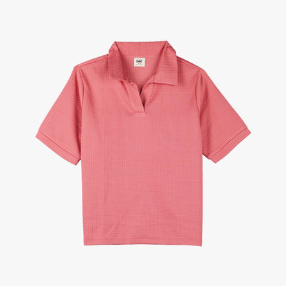 Stylistic Mr. Lee Ladies Basic Tees Boxy Fit 130120 (Pink)