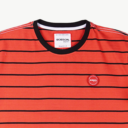 Bobson Japanese Men's Basic Tees Slim Fit 159846 (Mango)