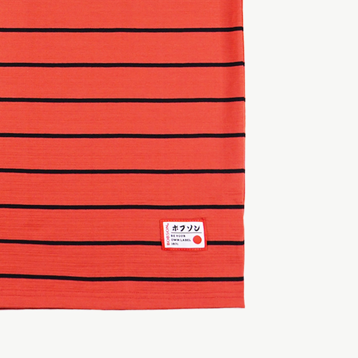 Bobson Japanese Men's Basic Tees Slim Fit 159846 (Mango)