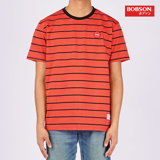 Bobson Japanese Men's Basic Tees Slim Fit 159846 (Mango)