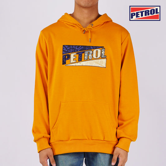 Petrol Men's Basic Jacket Regular Fitting Terry Fabric 115842 (Canary)
