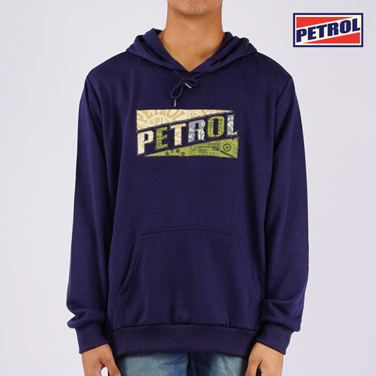 Petrol Men's Basic Jacket Regular Fitting Terry Fabric 115842 (Navy)