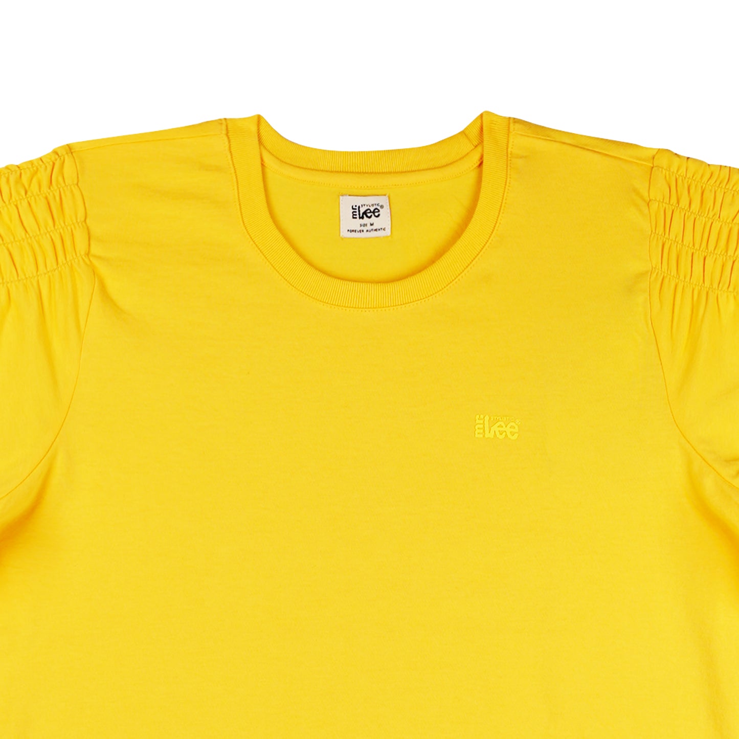 Stylistic Mr. Lee Ladies Basic Tees Relaxed Fit 151526 (Yellow)