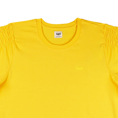 Stylistic Mr. Lee Ladies Basic Tees Relaxed Fit 151526 (Yellow)
