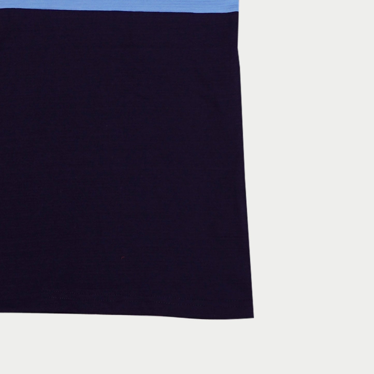 RRJ Men's Basic Collared Semibody Fitting Missed Lycra Fabric 120838 (Navy)