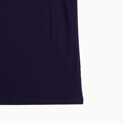 RRJ Men's Basic Collared Semibody Fitting Missed Lycra Fabric 120756 (Navy)