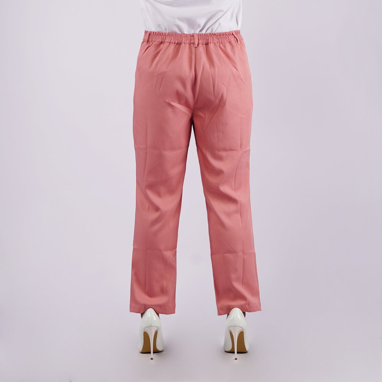 Stylistic Mr. Lee Ladies Basic Non-Denim Colored Pants 161135-U (Dusty Pink)