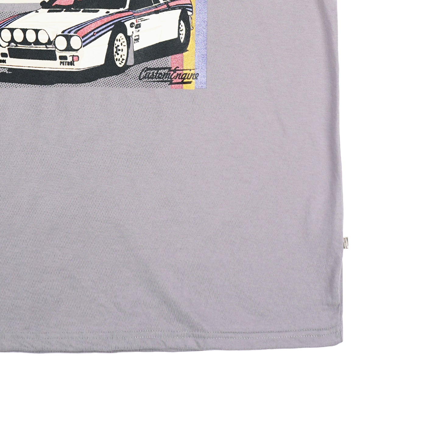 Petrol Men's Basic Tees Slim Fitting Cotton Jersey Fabric 165289-U (Charcoal)
