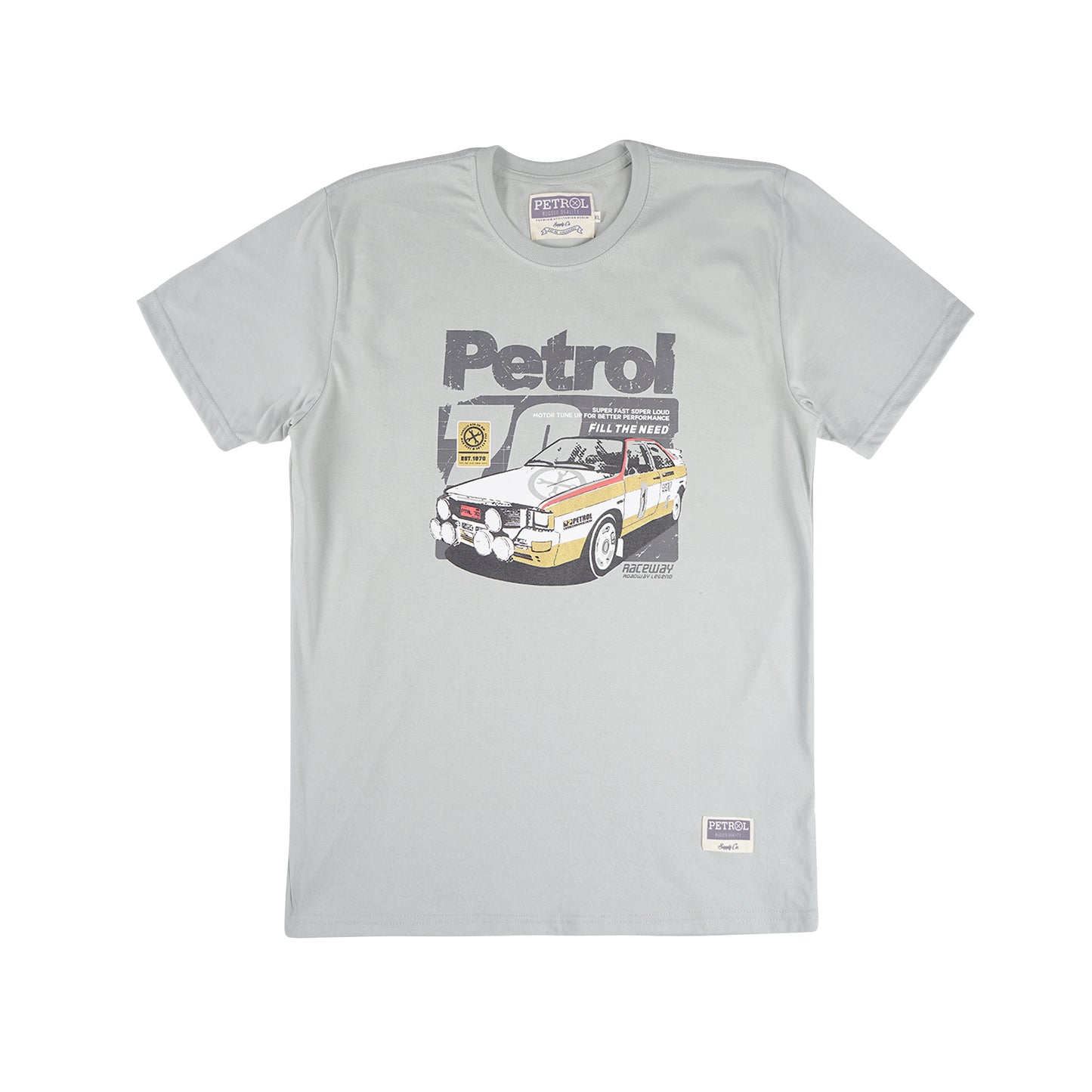 Petrol Men's Basic Tees Slim Fitting Cotton Jersey Fabric 164962-U (Sage)
