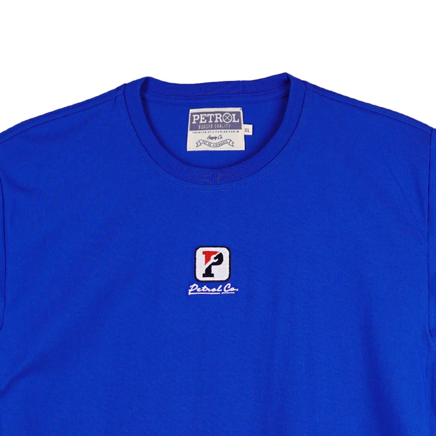 Petrol Men's Basic Tees Slim Fitting CVC Jersey Fabric 162200-U (True Blue)