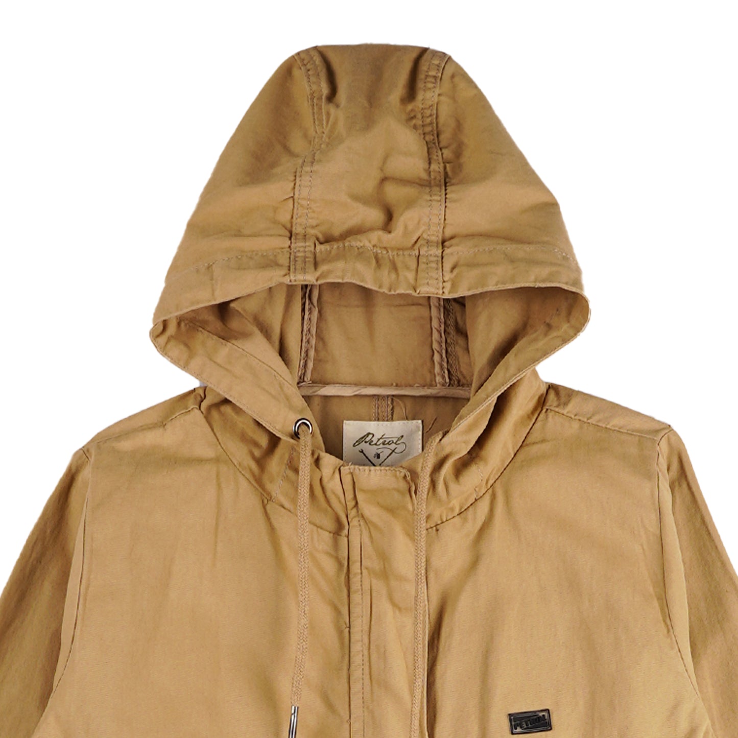 Petrol Men's Basic Jacket Regular Fitting Twill Fabric 161251 (Beige)