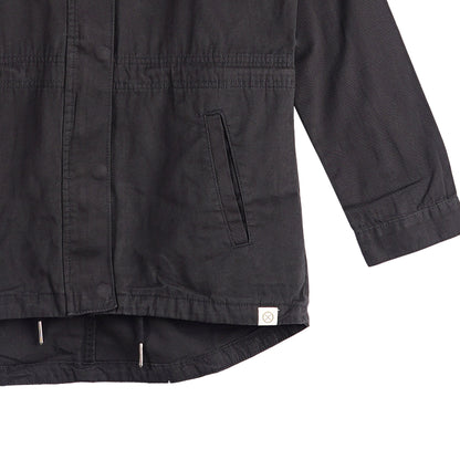 Petrol Ladies Basic Jacket Regular Fitting Twill Fabric 161251 (Black)
