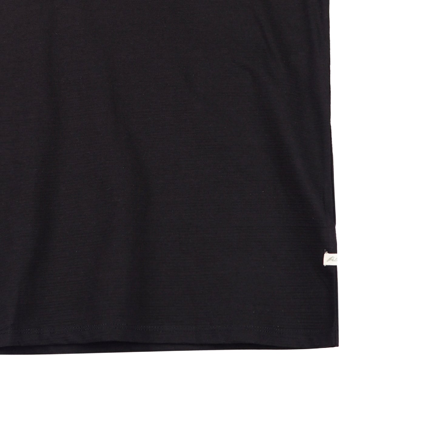 Petrol Ladies Basic Tees Regular Fitting Missed Lycra Fabric 129293 (Black)