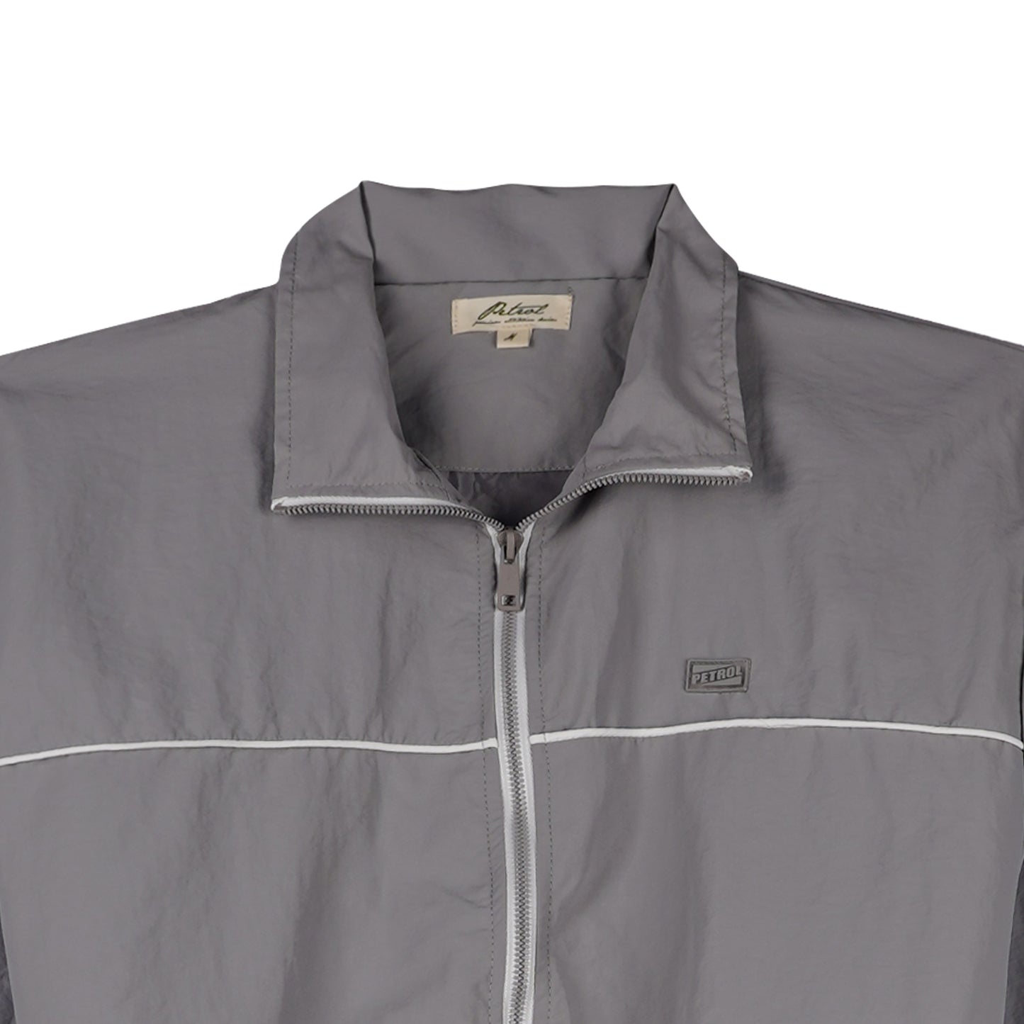 Petrol Ladies Basic Jacket Boxy Fitting Taslan Fabric 164734 (Gray)