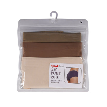 RRJ Ladies Basic Accessories Innerwear 3in1 Panty 160561 (Assorted)