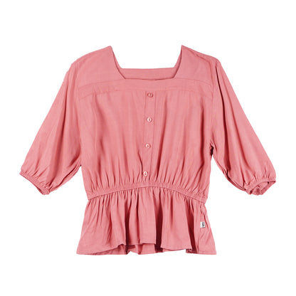 Stylistic Mr. Lee Ladies Basic Woven Shirt Relaxed Fit 160333 (Peach)