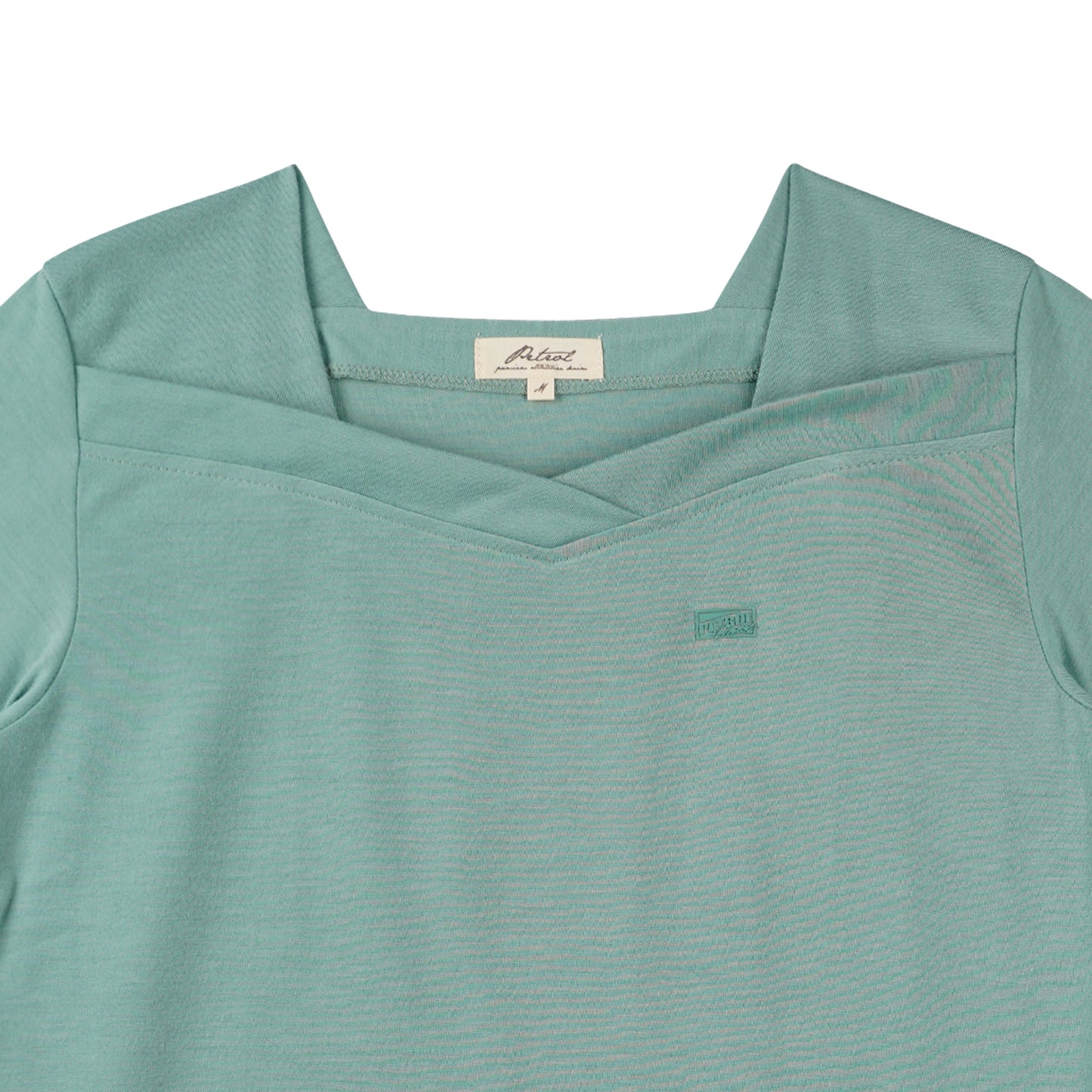 Petrol Ladies Basic Tees Regular Fitting CVC Jersey Fabric 155911-U (Green)
