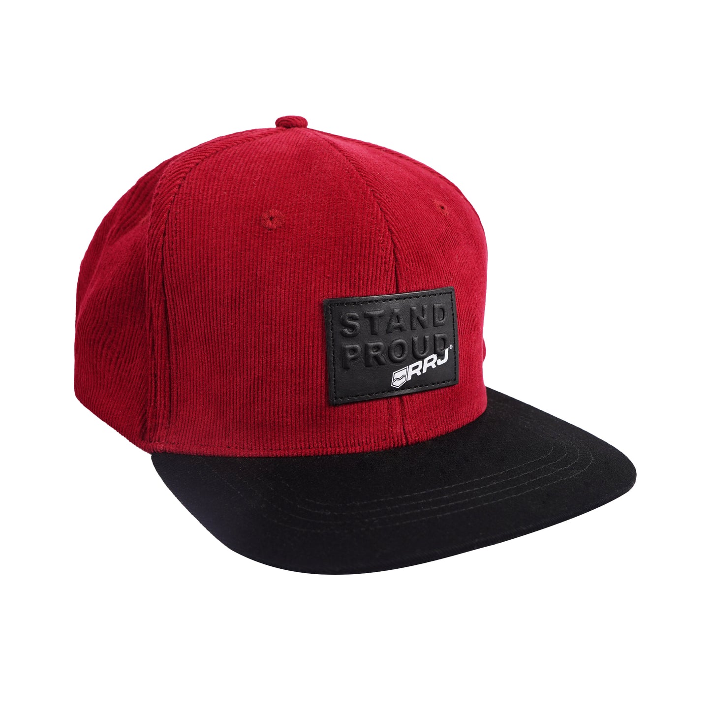RRJ Men's Basic Accessories Snapback Cap 122225 (Maroon)
