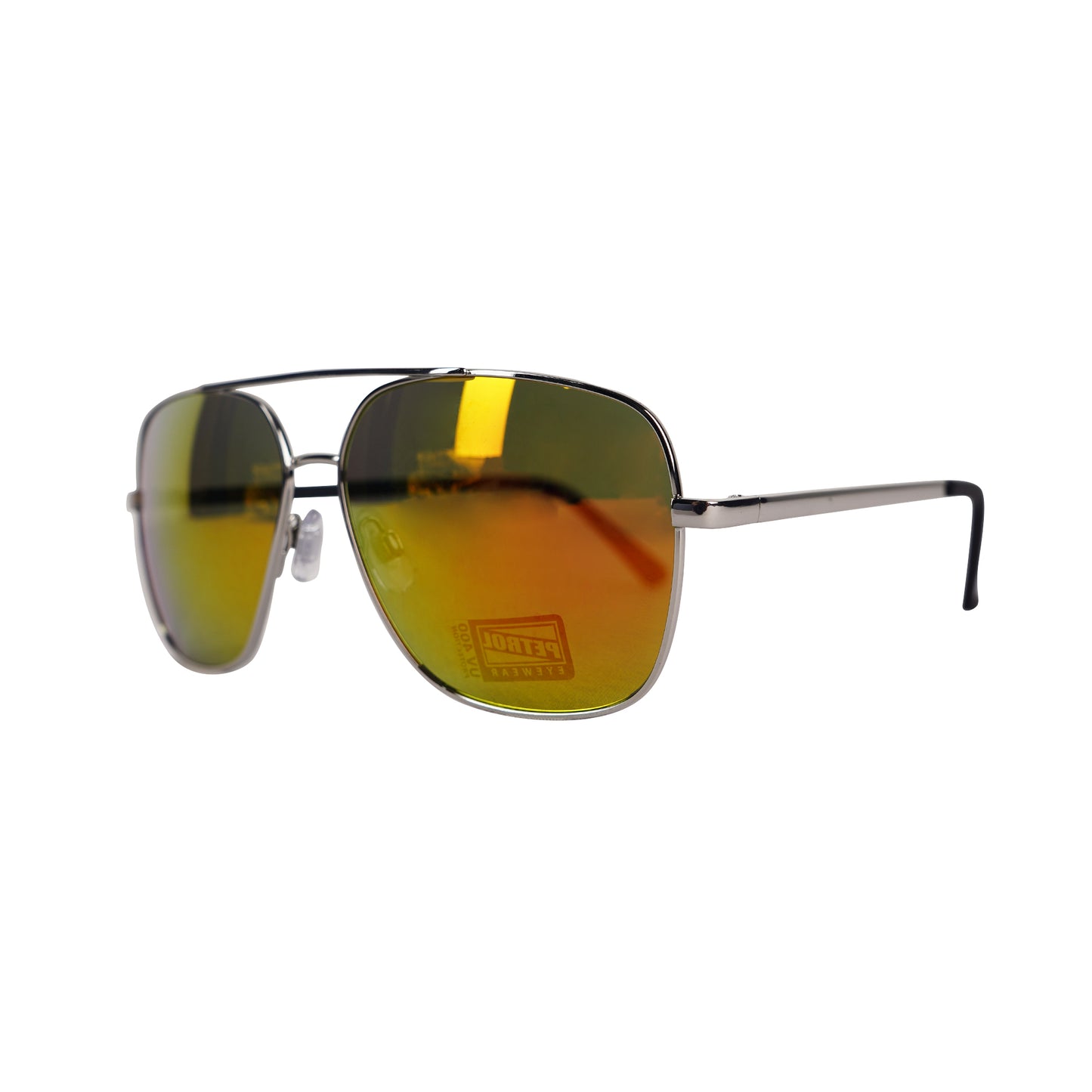 Petrol Men's Basic Accessories Eyewear Sunglasses 161962 (Shiny Silver)