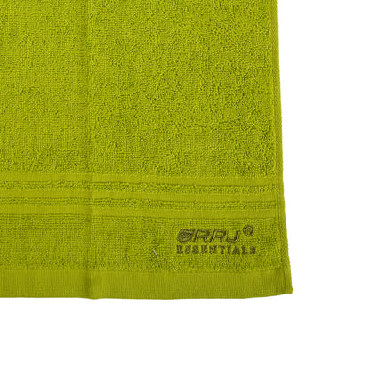 RRJ Men's Basic Accessories Hand Towel 160004 (Green Apple)