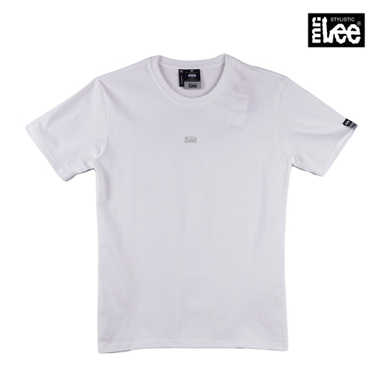 Stylistic Mr. Lee X Justice League Men's Basic Tees with Back Print Semi body Fit 167697 (White)