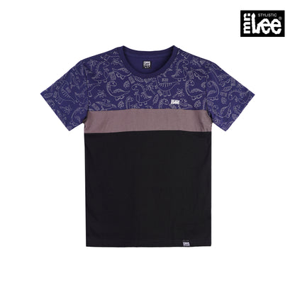 Stylistic Mr. Lee Children's Wear Kid's Basic Tees Regular Fit 160691-U (Navy Black)