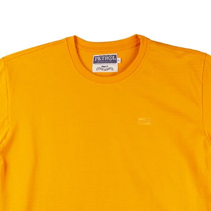 Petrol Men's Basic Tees Slim Fitting Missed Lycra Fabric 162684 (Canary)