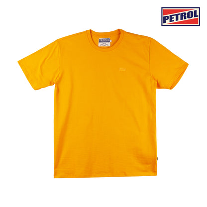 Petrol Men's Basic Tees Slim Fitting Missed Lycra Fabric 162684 (Canary)