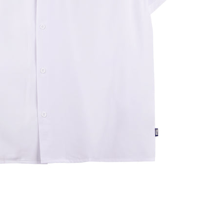 Petrol Men's Basic Collared Woven Shirt Comfort Fitting 156154-U (White)