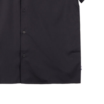 Petrol Men's Basic Collared Woven Shirt Comfort Fitting 156147-U (Black)