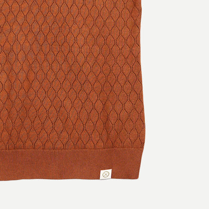 Petrol Ladies Basic Tees Slim Fitting Knitted Fabric 164226 (Choco Brown)