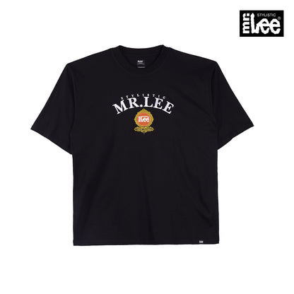 Stylistic Mr. Lee Men's Basic Tees Oversized Fitting 158043 (Black)