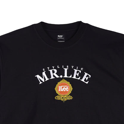 Stylistic Mr. Lee Men's Basic Tees Oversized Fitting 158043 (Black)