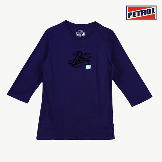 Petrol Ladies Basic Tees Slim Fitting Indigo Fabric 138675 (Raw Wash)