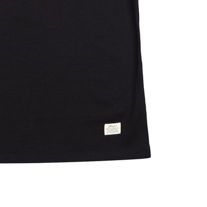 Petrol Ladies Basic Collared Shirt Regular Fitting Missed Lycra Fabric 129140 (Black)