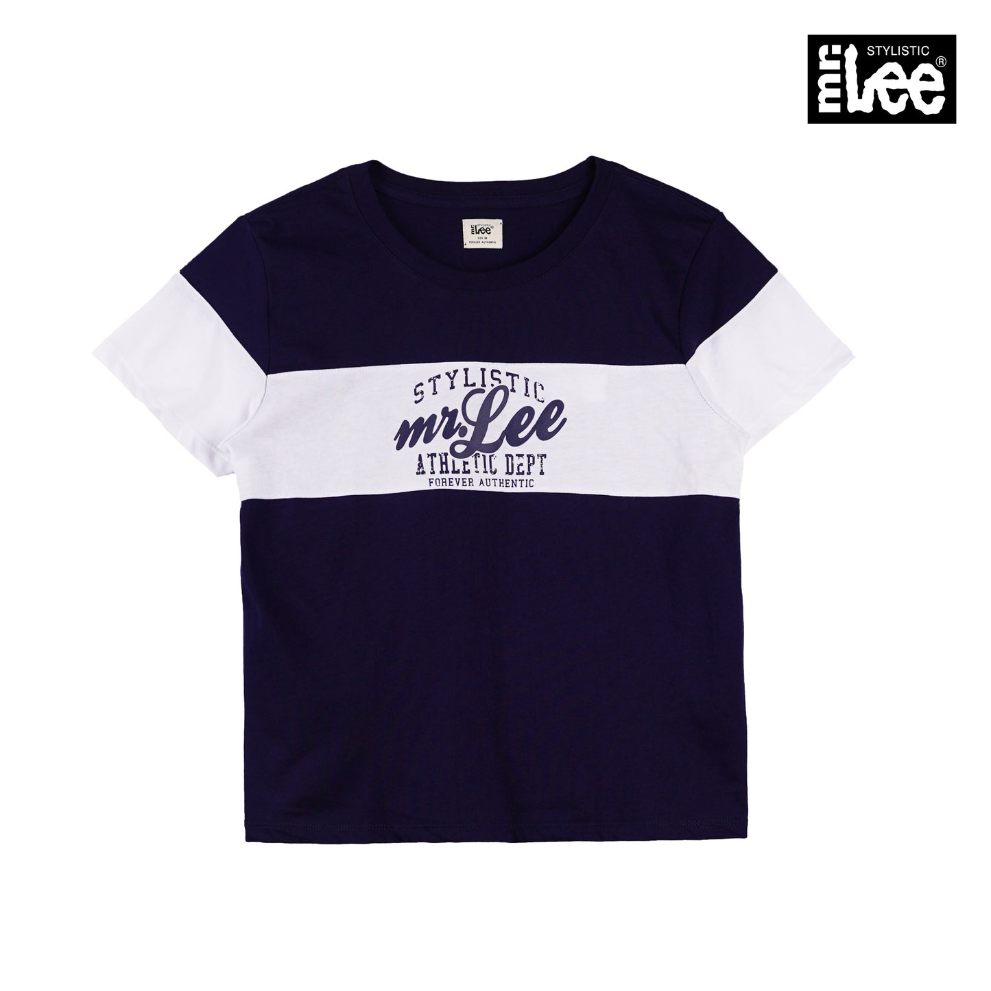 Stylistic Mr. Lee Ladies Basic Tees Boxy Fit 144613-U (Blue)