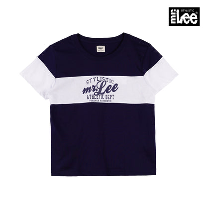 Stylistic Mr. Lee Ladies Basic Tees Boxy Fit 144613-U (Blue)