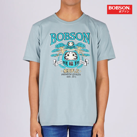 Bobson Japanese Men's Basic Tees Slim Fit 167588-U (Slate)