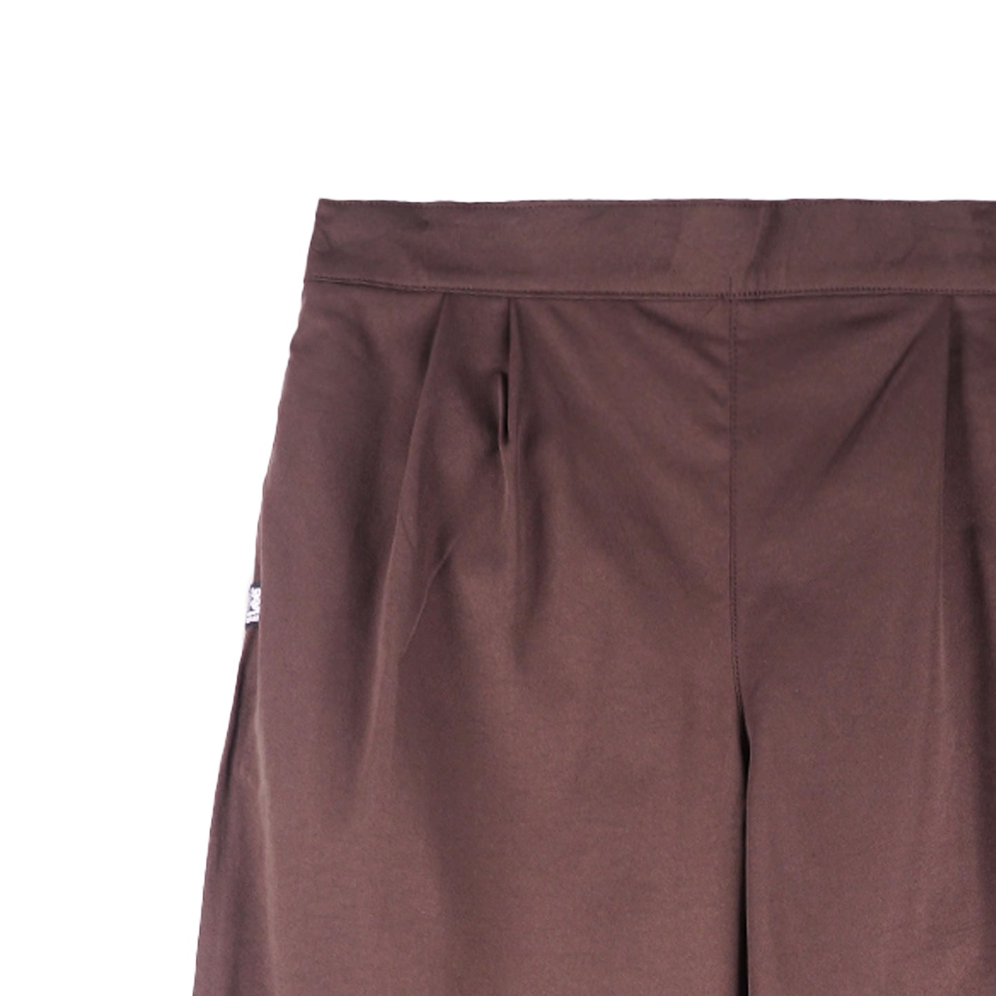 Stylistic Mr. Lee Ladies Basic Non-Denim Pants Wide Leg 171038 (Choco Brown)