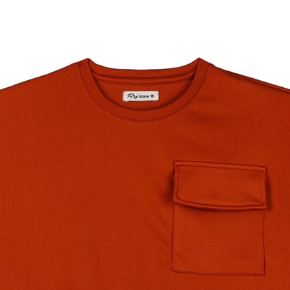 RRJ Ladies Basic Tees Regular Fitting Special Fabric 162165 (Rust)
