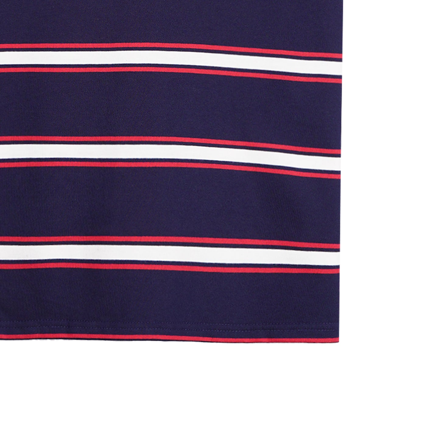 Petrol Men's Basic Tees Slim Fitting Stripe Jersey Fabric 161848 (Navy)