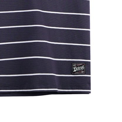Petrol Men's Basic Collared Shirt Slim Fitting Missed Lycra Fabric 114020 (Charcoal)